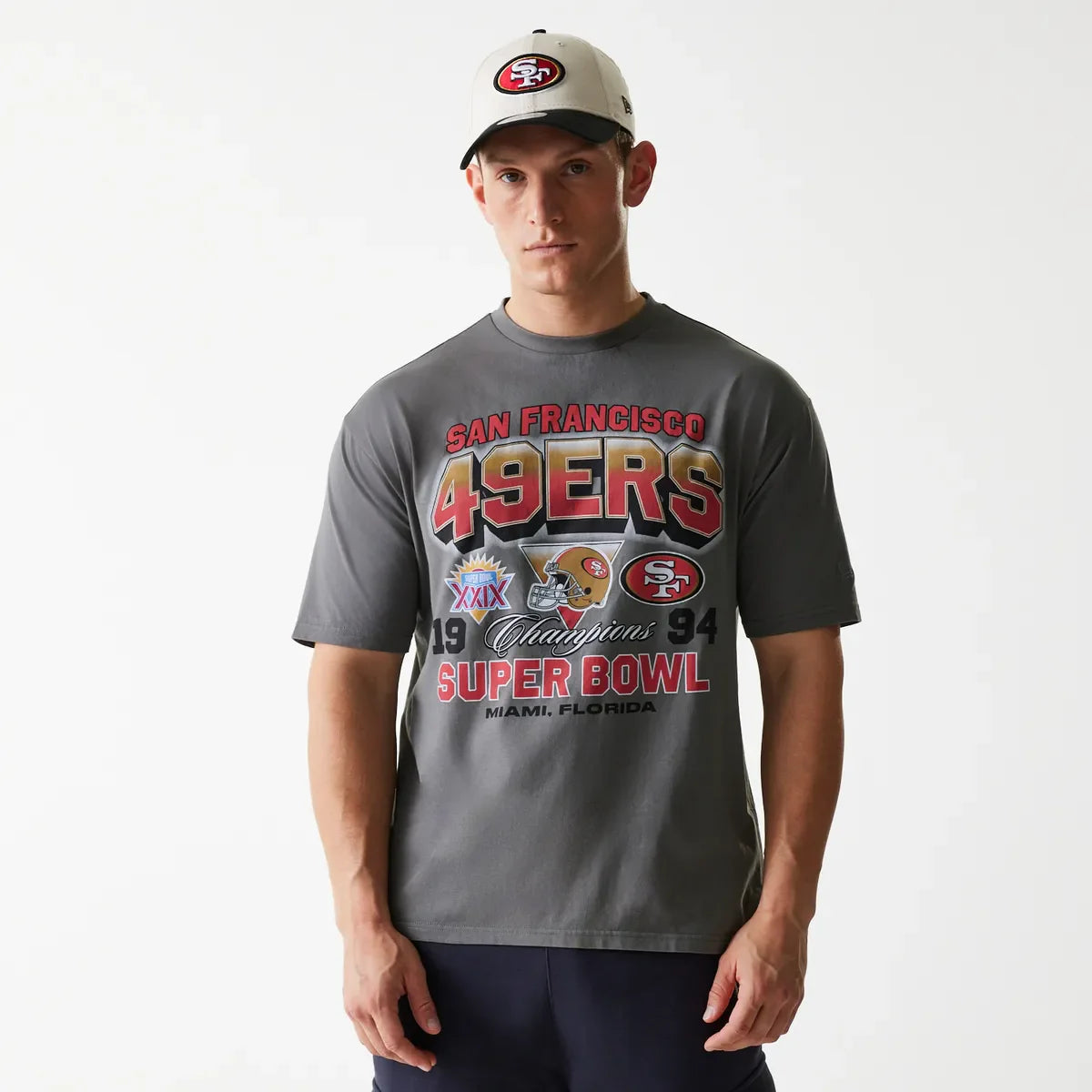 New Era NFL WASHED SUPER BOWL OS TEE Dgr